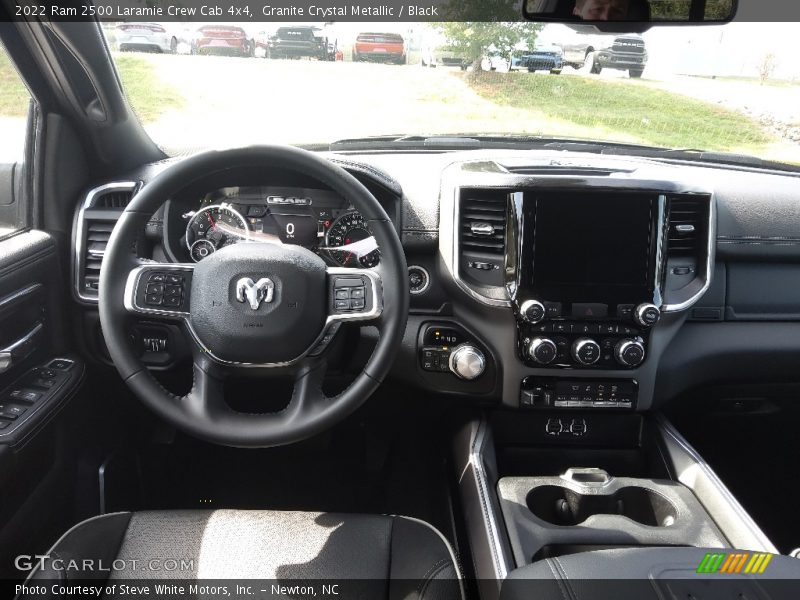 Granite Crystal Metallic / Black 2022 Ram 2500 Laramie Crew Cab 4x4