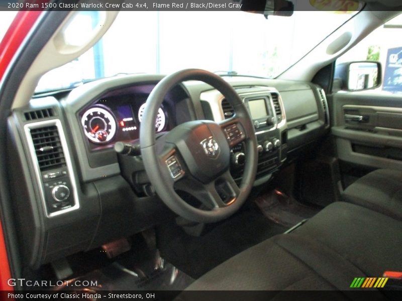 Flame Red / Black/Diesel Gray 2020 Ram 1500 Classic Warlock Crew Cab 4x4