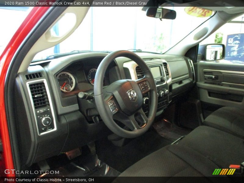 Flame Red / Black/Diesel Gray 2020 Ram 1500 Classic Warlock Crew Cab 4x4