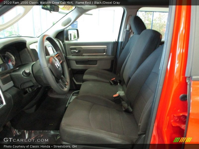Flame Red / Black/Diesel Gray 2020 Ram 1500 Classic Warlock Crew Cab 4x4