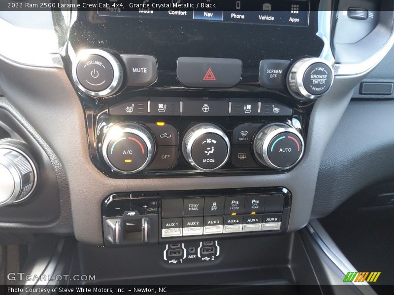 Granite Crystal Metallic / Black 2022 Ram 2500 Laramie Crew Cab 4x4