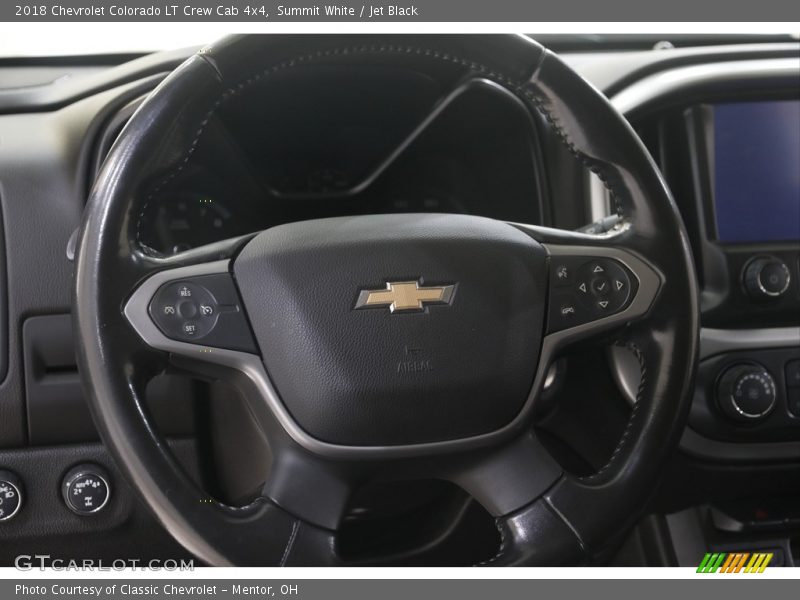 Summit White / Jet Black 2018 Chevrolet Colorado LT Crew Cab 4x4