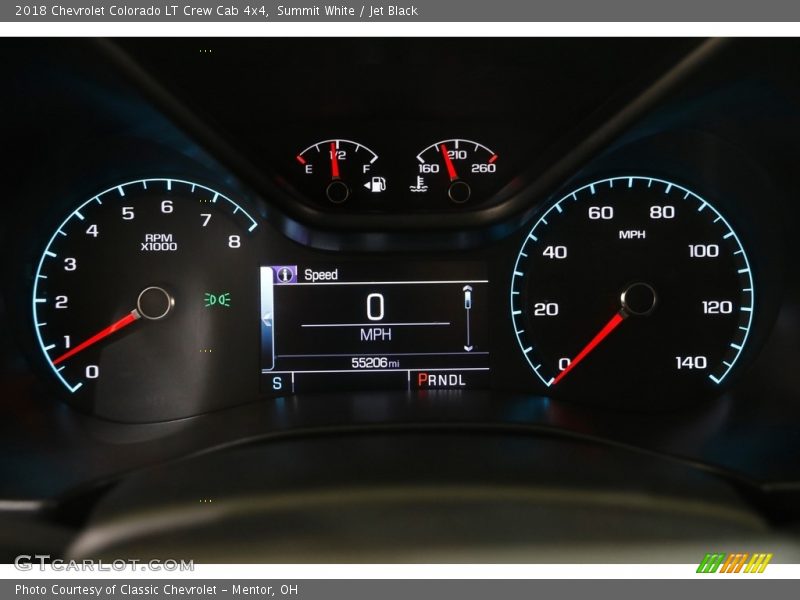 Summit White / Jet Black 2018 Chevrolet Colorado LT Crew Cab 4x4