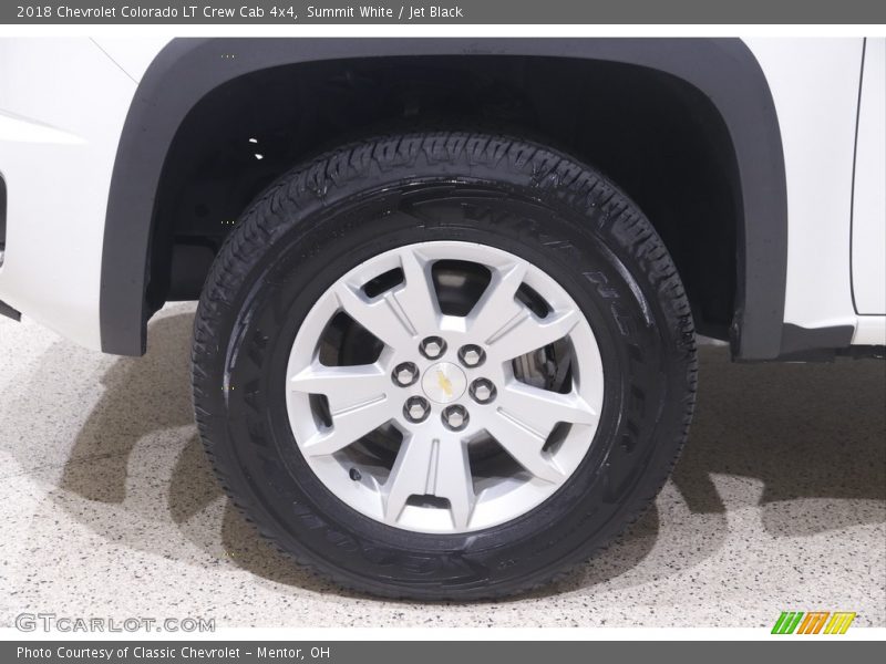 Summit White / Jet Black 2018 Chevrolet Colorado LT Crew Cab 4x4