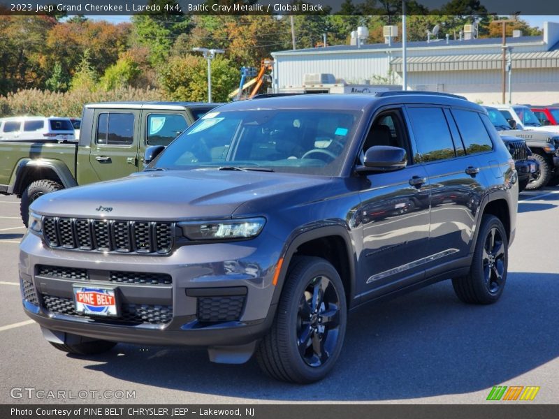 Baltic Gray Metallic / Global Black 2023 Jeep Grand Cherokee L Laredo 4x4