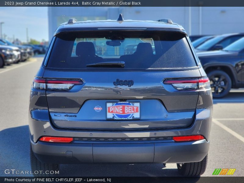 Baltic Gray Metallic / Global Black 2023 Jeep Grand Cherokee L Laredo 4x4