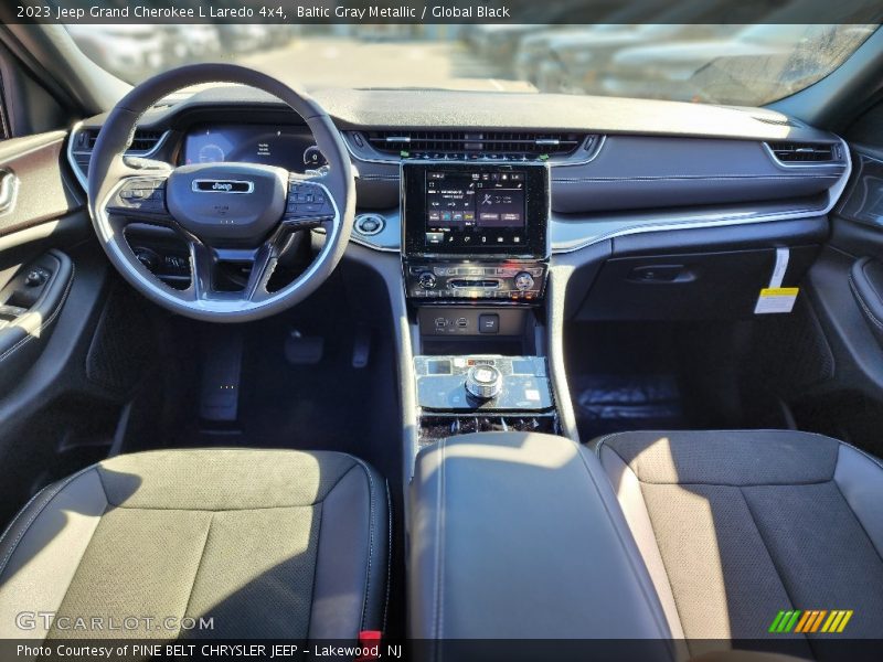 Baltic Gray Metallic / Global Black 2023 Jeep Grand Cherokee L Laredo 4x4