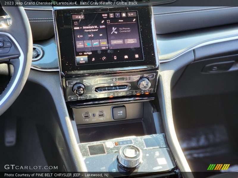 Controls of 2023 Grand Cherokee L Laredo 4x4