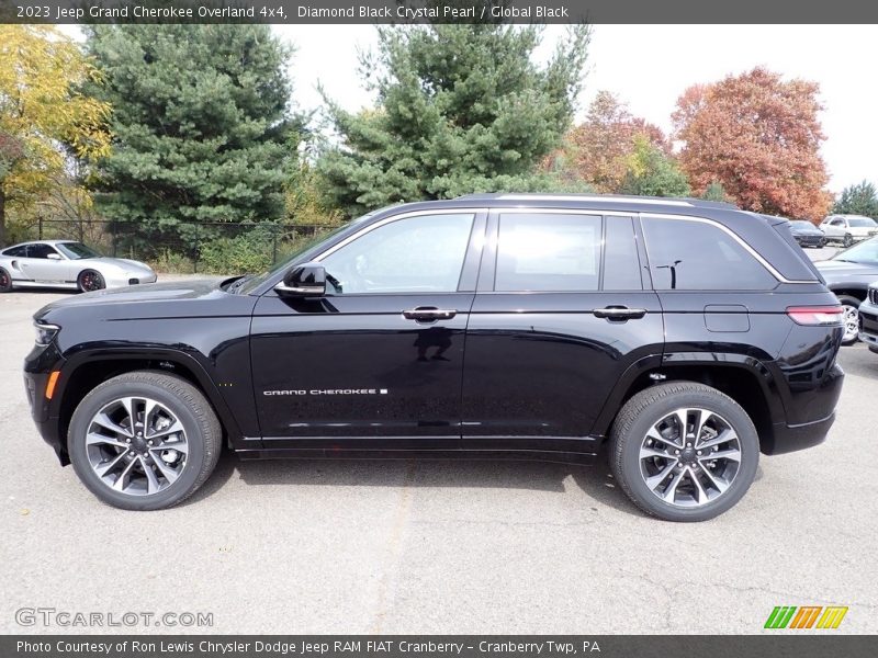  2023 Grand Cherokee Overland 4x4 Diamond Black Crystal Pearl