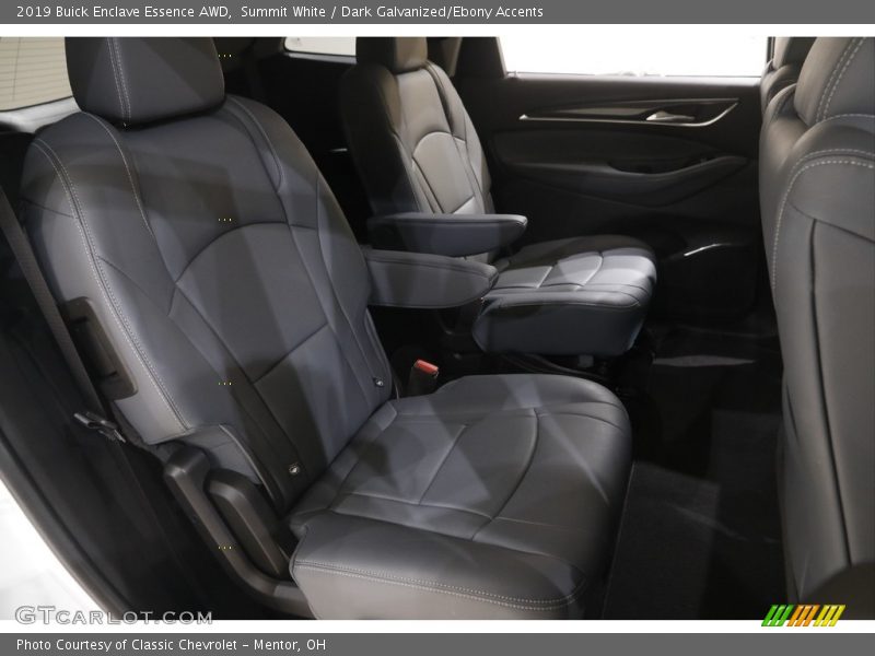 Summit White / Dark Galvanized/Ebony Accents 2019 Buick Enclave Essence AWD