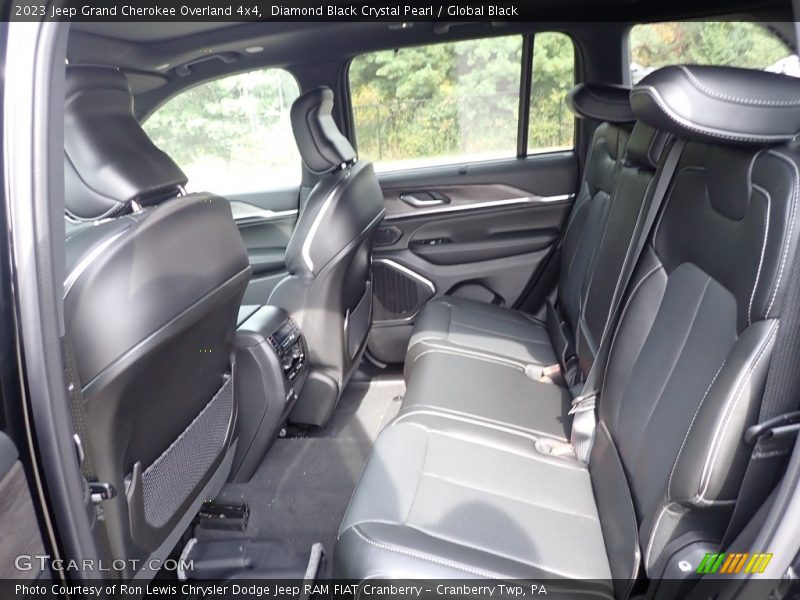 Rear Seat of 2023 Grand Cherokee Overland 4x4