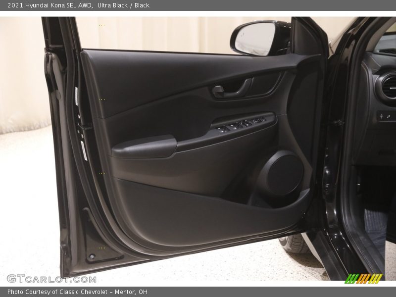 Ultra Black / Black 2021 Hyundai Kona SEL AWD