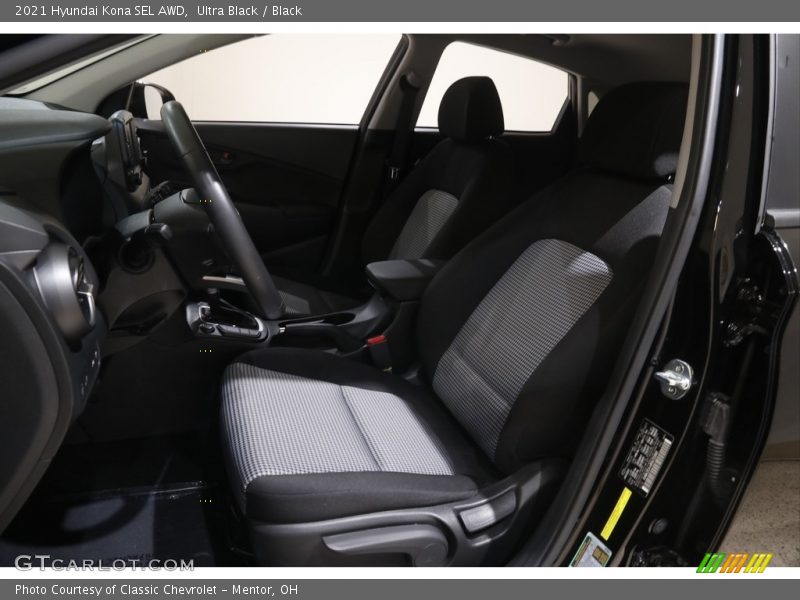 Ultra Black / Black 2021 Hyundai Kona SEL AWD
