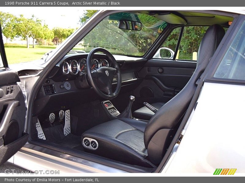  1998 911 Carrera S Coupe Black Interior