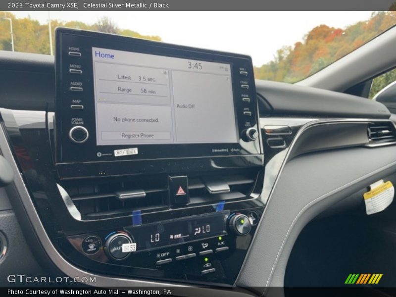 Celestial Silver Metallic / Black 2023 Toyota Camry XSE
