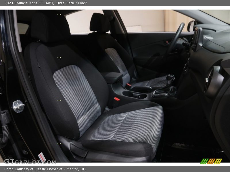 Ultra Black / Black 2021 Hyundai Kona SEL AWD