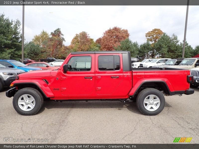  2023 Gladiator Sport 4x4 Firecracker Red