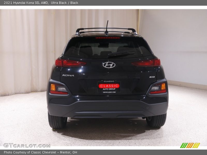 Ultra Black / Black 2021 Hyundai Kona SEL AWD