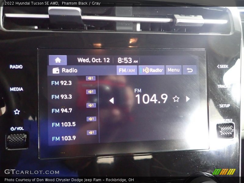 Phantom Black / Gray 2022 Hyundai Tucson SE AWD