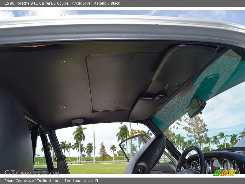 Sunroof of 1998 911 Carrera S Coupe