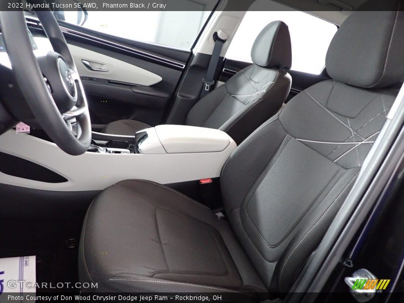 Phantom Black / Gray 2022 Hyundai Tucson SE AWD