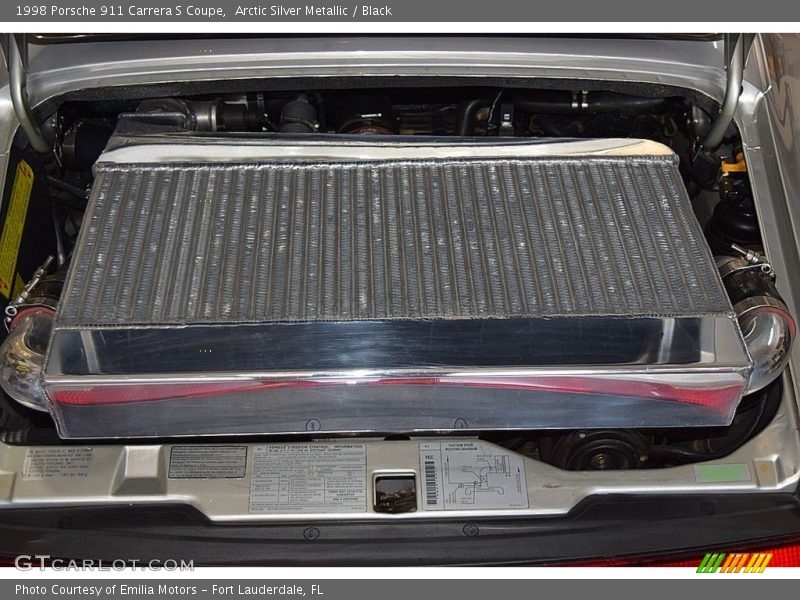 Arctic Silver Metallic / Black 1998 Porsche 911 Carrera S Coupe