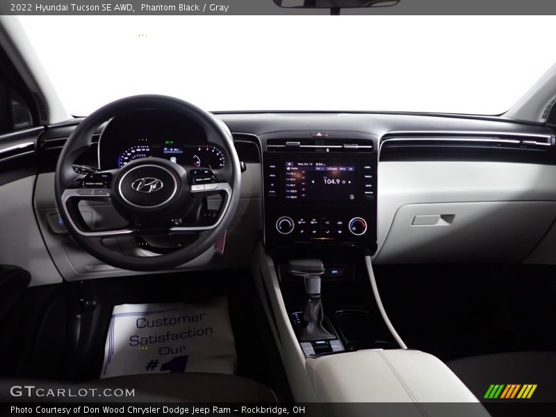Phantom Black / Gray 2022 Hyundai Tucson SE AWD