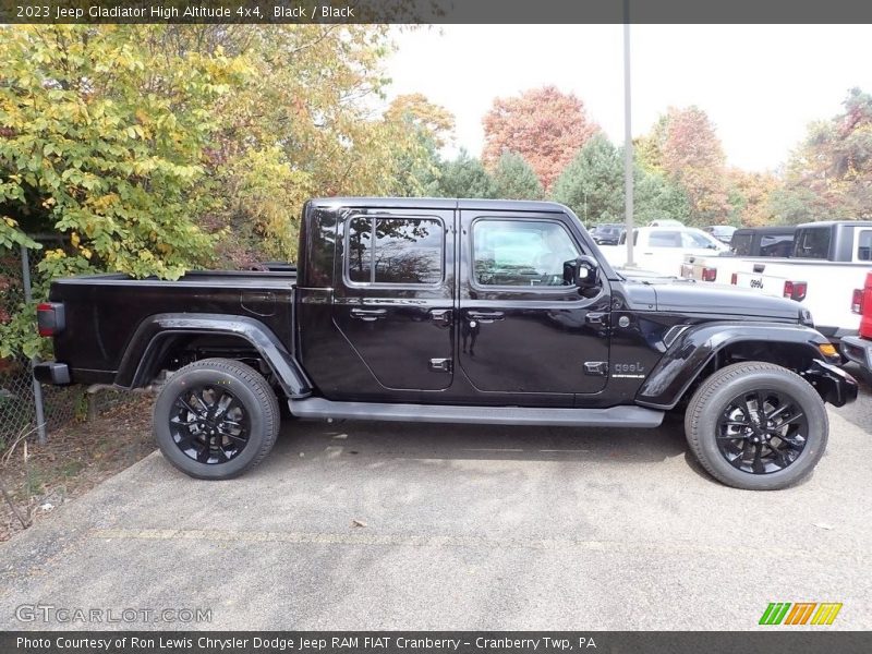 Black / Black 2023 Jeep Gladiator High Altitude 4x4