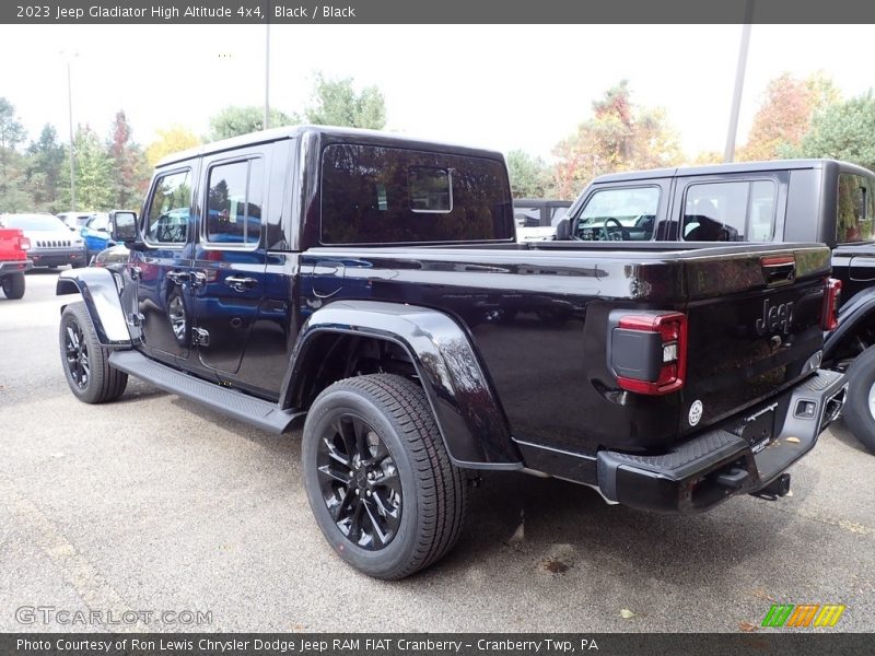 Black / Black 2023 Jeep Gladiator High Altitude 4x4