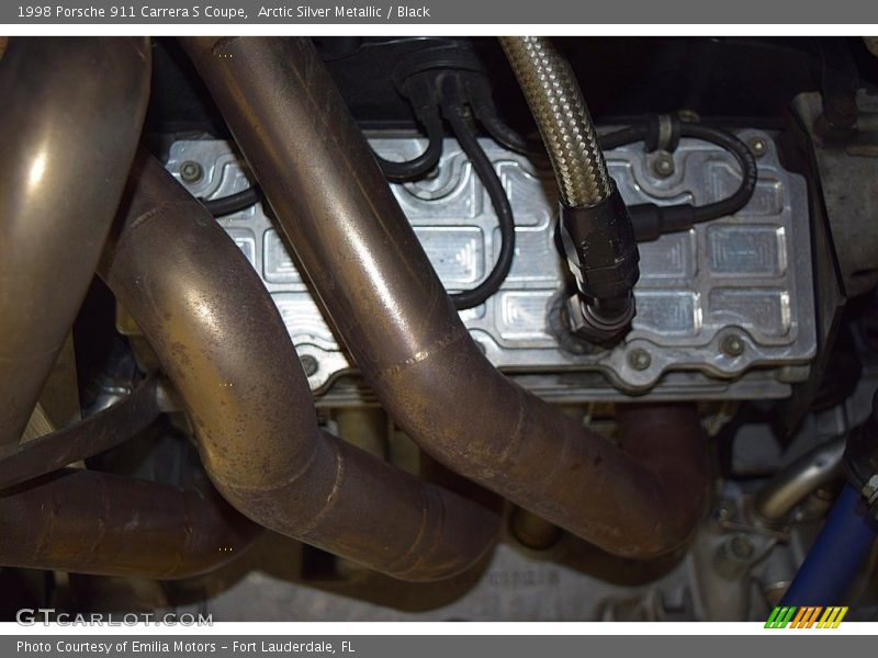 Arctic Silver Metallic / Black 1998 Porsche 911 Carrera S Coupe