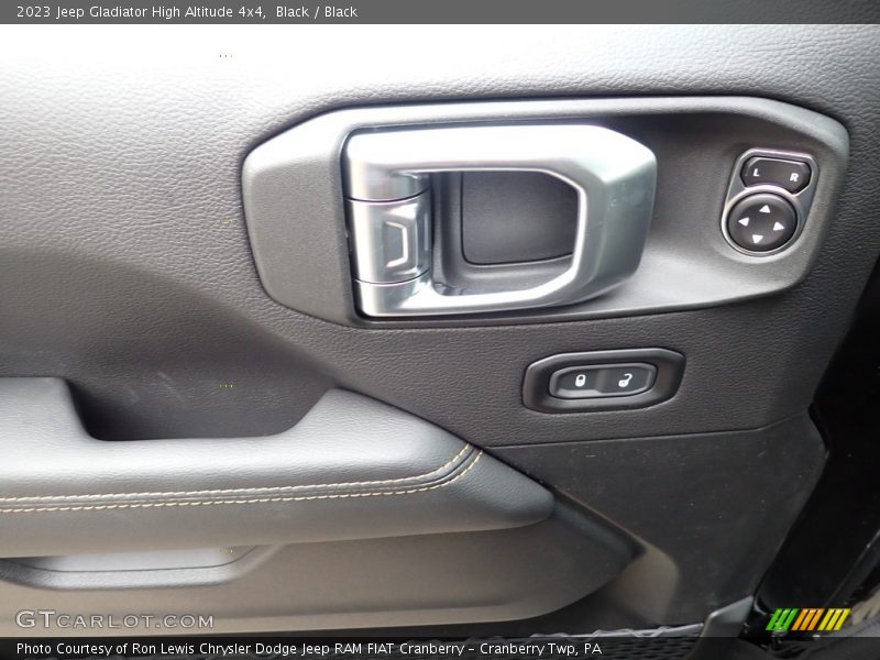 Door Panel of 2023 Gladiator High Altitude 4x4