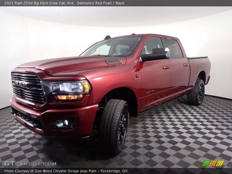 Delmonico Red Pearl / Black 2021 Ram 2500 Big Horn Crew Cab 4x4