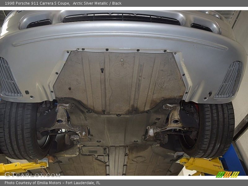 Arctic Silver Metallic / Black 1998 Porsche 911 Carrera S Coupe