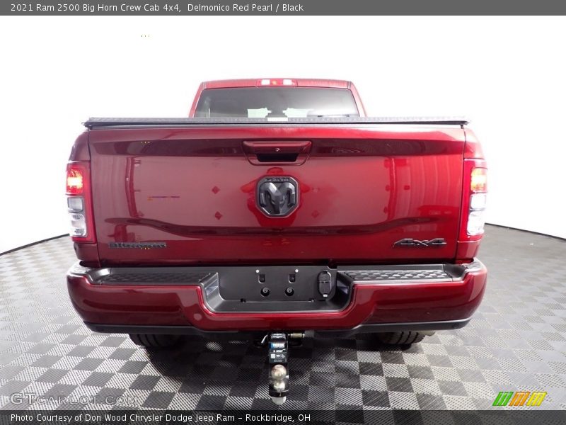 Delmonico Red Pearl / Black 2021 Ram 2500 Big Horn Crew Cab 4x4