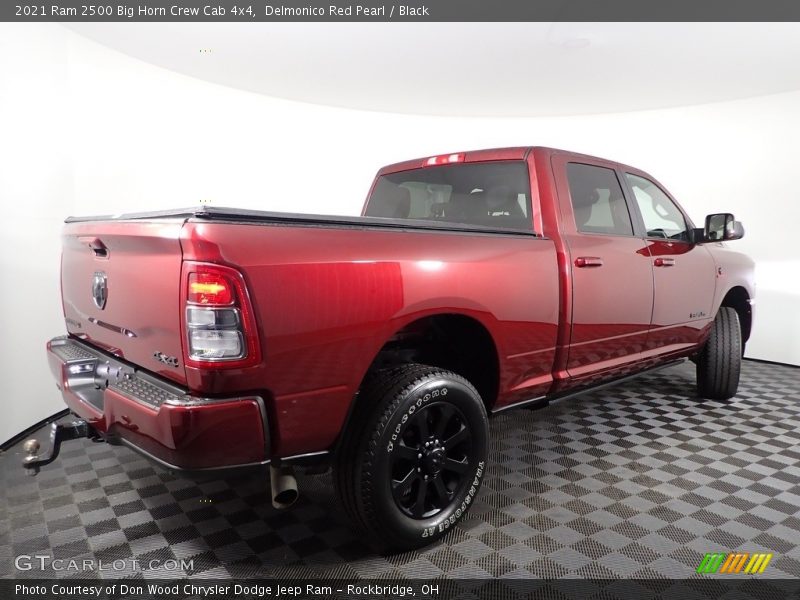 Delmonico Red Pearl / Black 2021 Ram 2500 Big Horn Crew Cab 4x4