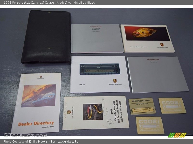 Books/Manuals of 1998 911 Carrera S Coupe