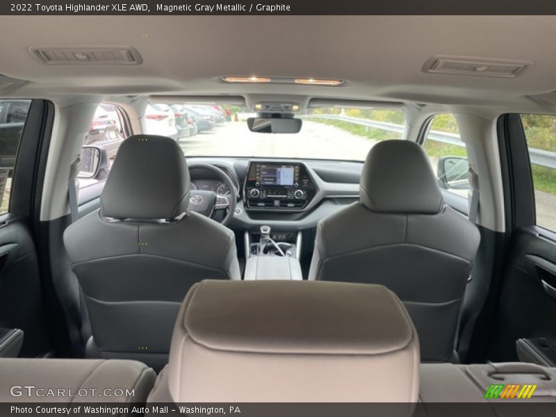 Magnetic Gray Metallic / Graphite 2022 Toyota Highlander XLE AWD