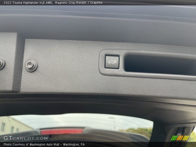 Magnetic Gray Metallic / Graphite 2022 Toyota Highlander XLE AWD