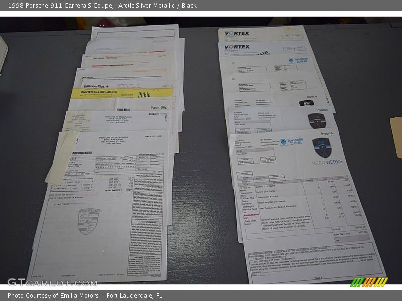 Books/Manuals of 1998 911 Carrera S Coupe