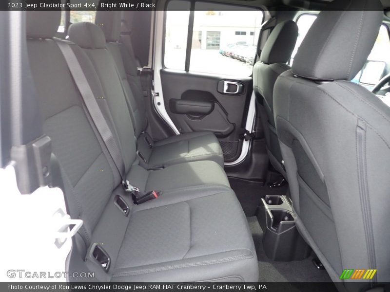 Bright White / Black 2023 Jeep Gladiator Sport 4x4