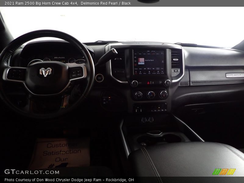 Delmonico Red Pearl / Black 2021 Ram 2500 Big Horn Crew Cab 4x4
