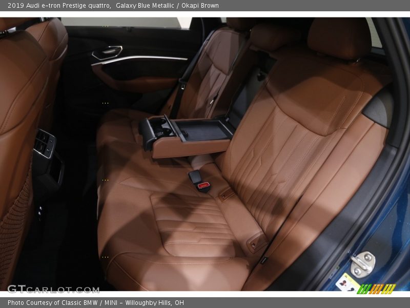 Rear Seat of 2019 e-tron Prestige quattro