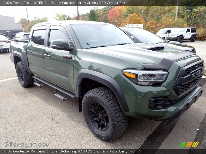 Army Green / TRD Cement/Black 2020 Toyota Tacoma TRD Pro Double Cab 4x4