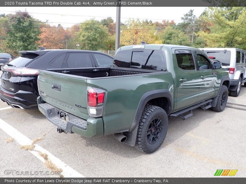 Army Green / TRD Cement/Black 2020 Toyota Tacoma TRD Pro Double Cab 4x4