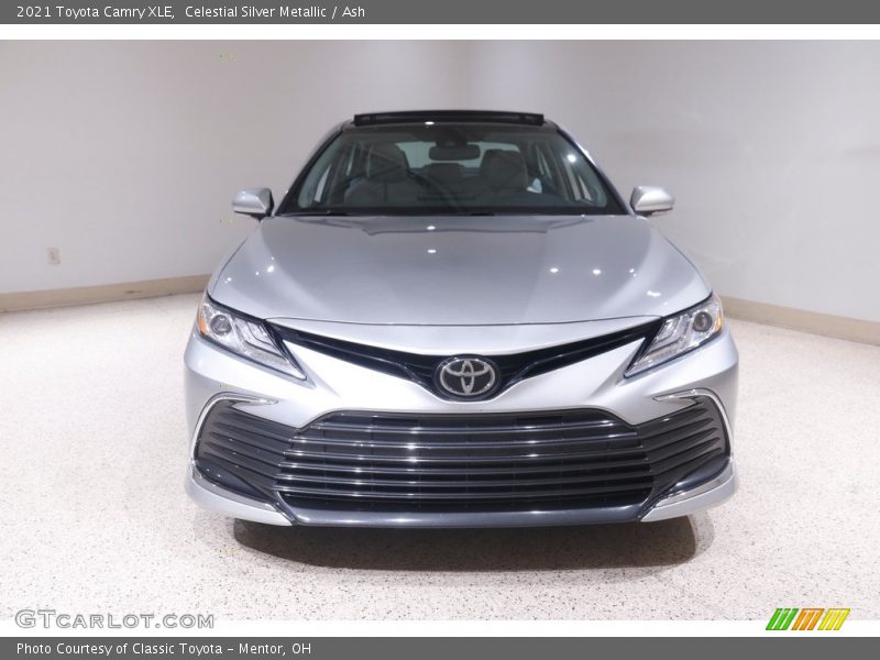 Celestial Silver Metallic / Ash 2021 Toyota Camry XLE