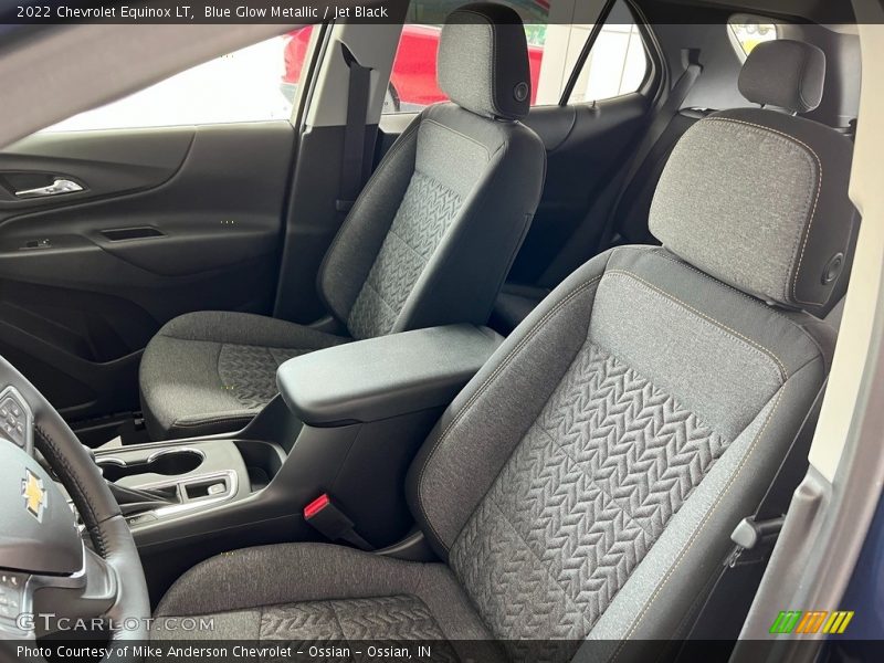 Blue Glow Metallic / Jet Black 2022 Chevrolet Equinox LT