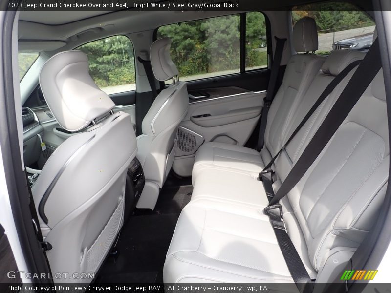 Rear Seat of 2023 Grand Cherokee Overland 4x4