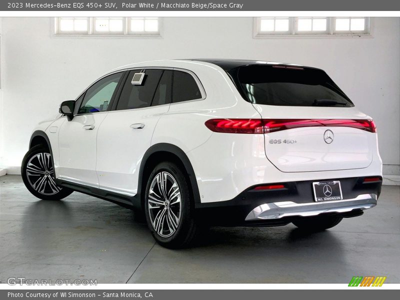  2023 EQS 450+ SUV Polar White