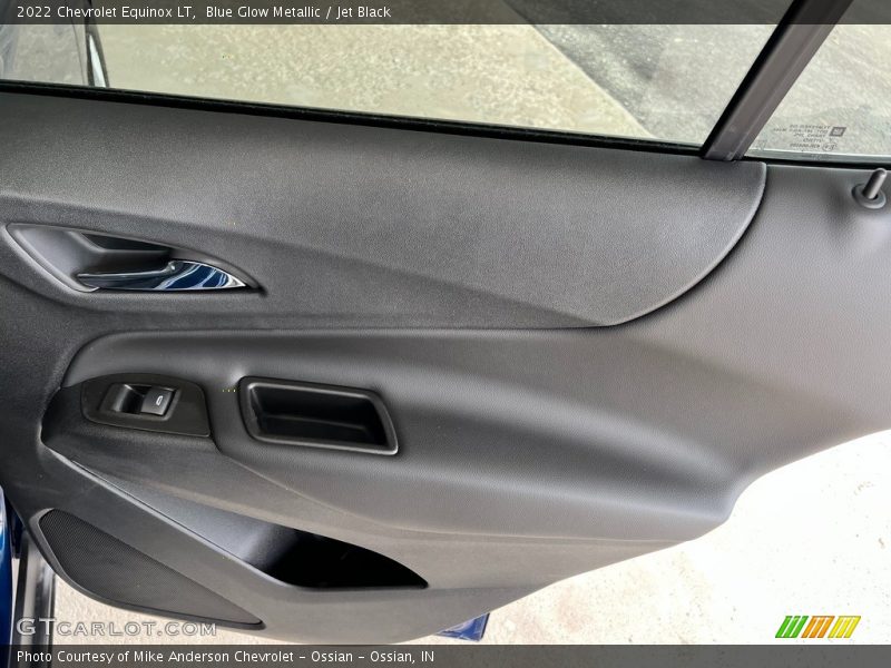 Blue Glow Metallic / Jet Black 2022 Chevrolet Equinox LT