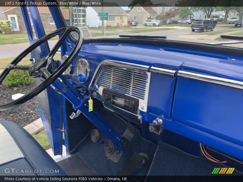 Dashboard of 1951 F1 Pickup Custom